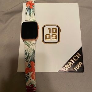 Smart watch T500 pink